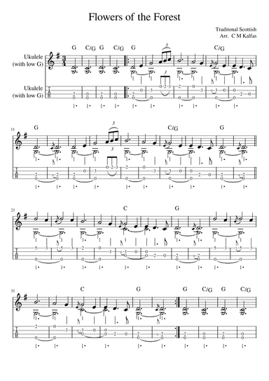 Flowers of the Forest (arr. Christy Kalfas)