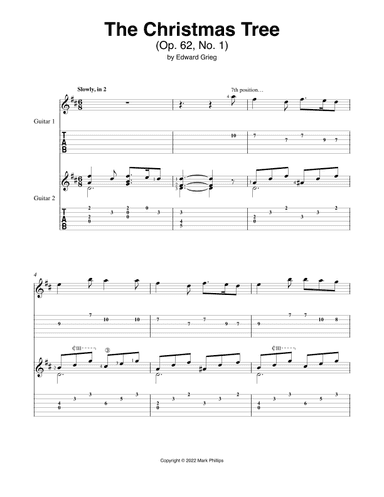 The Christmas Tree (arr. Mark Phillips)