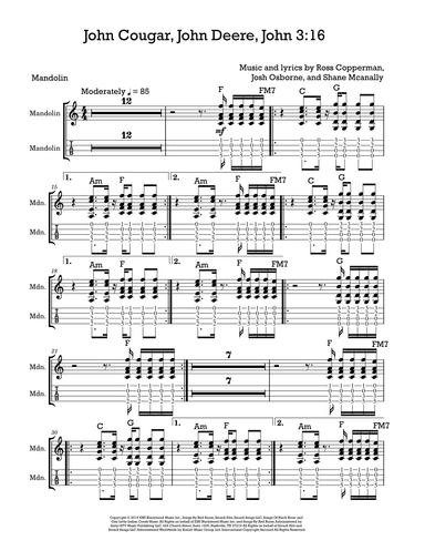 John Cougar, John Deere, John 3:16 (arr. David Lartey)