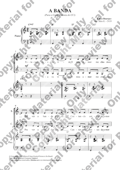 A Banda (arr. Alex E.)