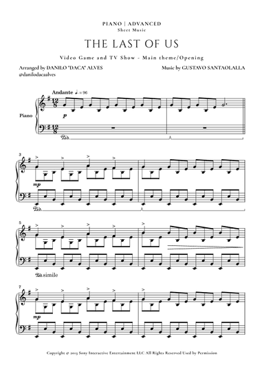 The Last Of Us (arr. Danilo "Daca" Alves)