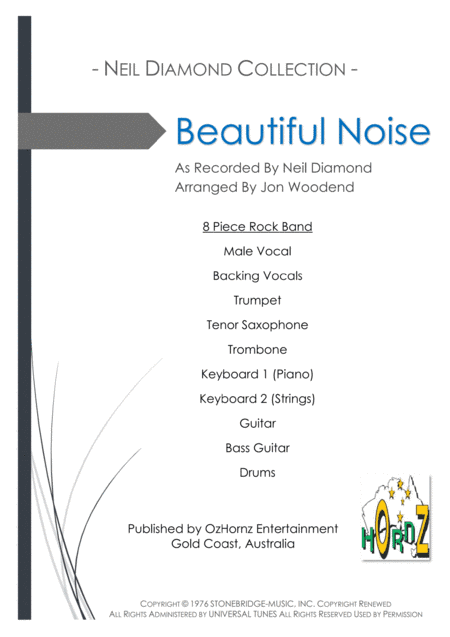 Beautiful Noise (arr. Jon Woodend)