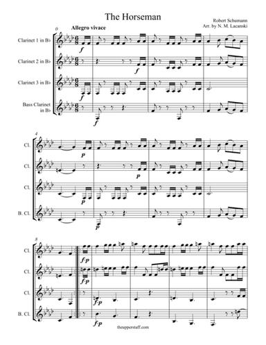 The Horseman (arr. Nick Lacanski)