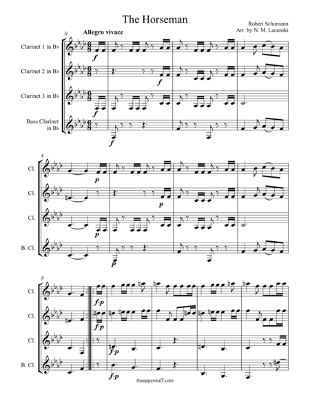 The Horseman (arr. Nick Lacanski)