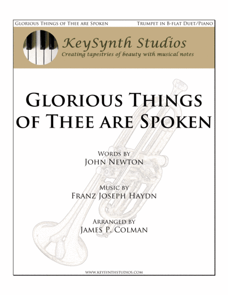 Glorious Things of Thee are Spoken (arr. James P. Colman)
