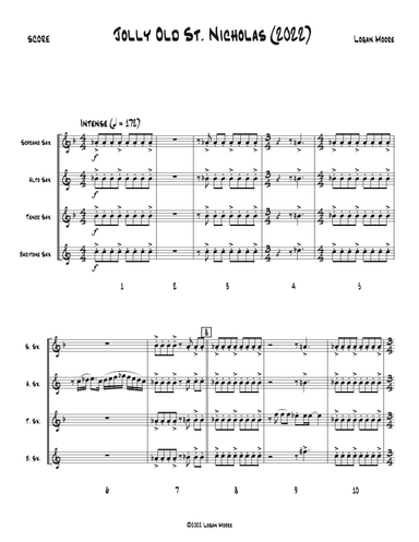 Jolly Old St. Nicholas (2022) (arr. Logan Moore)