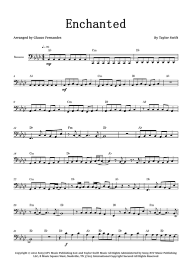 Enchanted (arr. Glauco Fernandes)