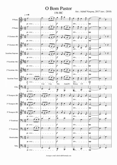 O Bom Pastor (A Ovelha Perdida) - 156 HC (arr. Adriel Verçosa)