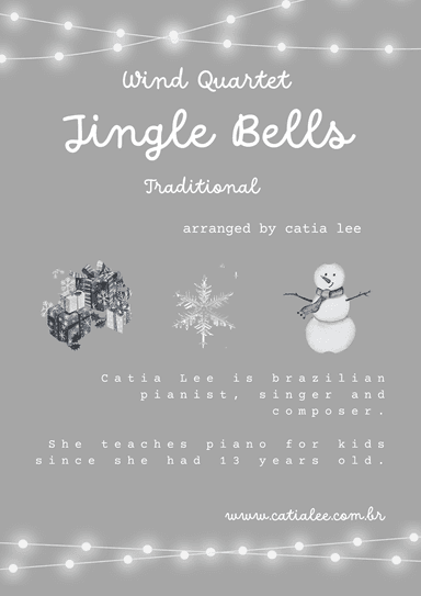 Jingle Bells for Wind Quartet and Piano (arr. Cattia Lee)