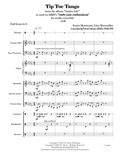 Eskimo Lumber (arr. Patrick Sheehan)