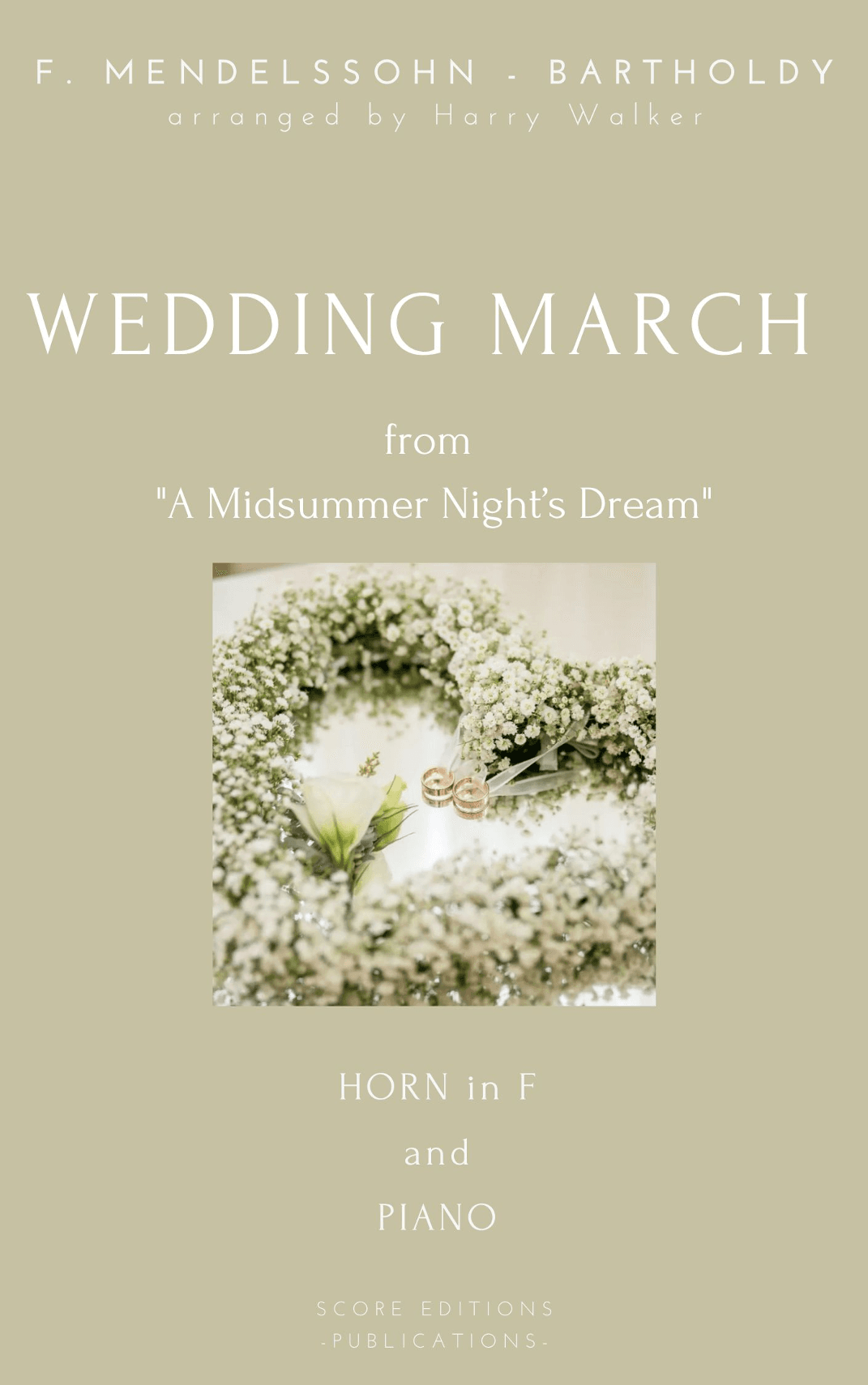 Wedding March (for Horn in F and Piano) (arr. Harry Walker)