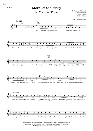 Moral Of The Story (arr. César Madeira)
