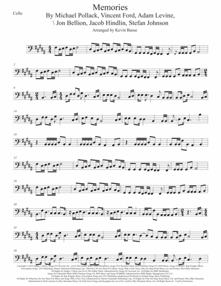 Memories (arr. Kevin Busse)