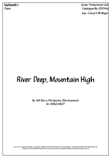 River Deep - Mountain High (arr. Michael Storeton-West)