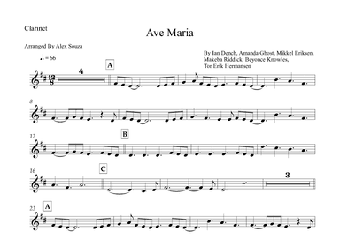 Ave Maria (arr. Alex Souza)