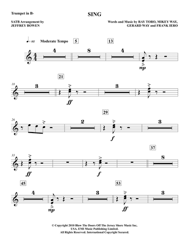 Sing (arr. Jeffrey Bowen)