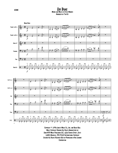 Sir Duke (arr. Tim Olt)