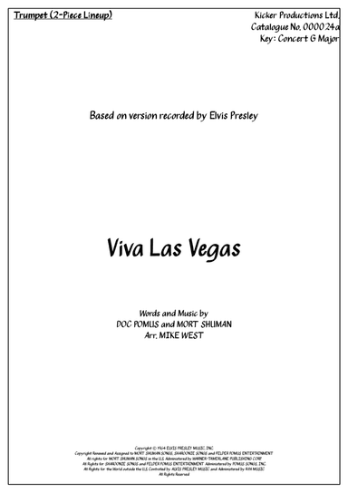 Viva Las Vegas (arr. Arr. Mike West)