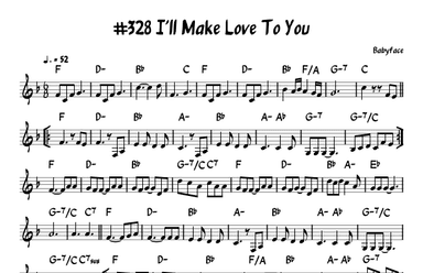 I'll Make Love To You (arr. John Fries)