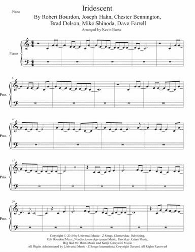 Iridescent (arr. Kevin Busse)