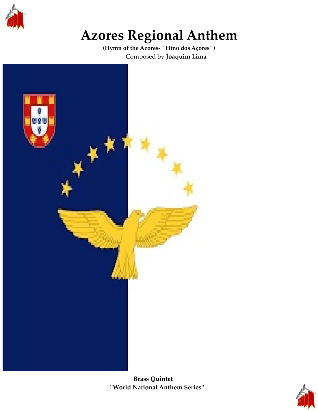 Azores Regional Anthem for Brass Quintet (arr. Keith Terrett)