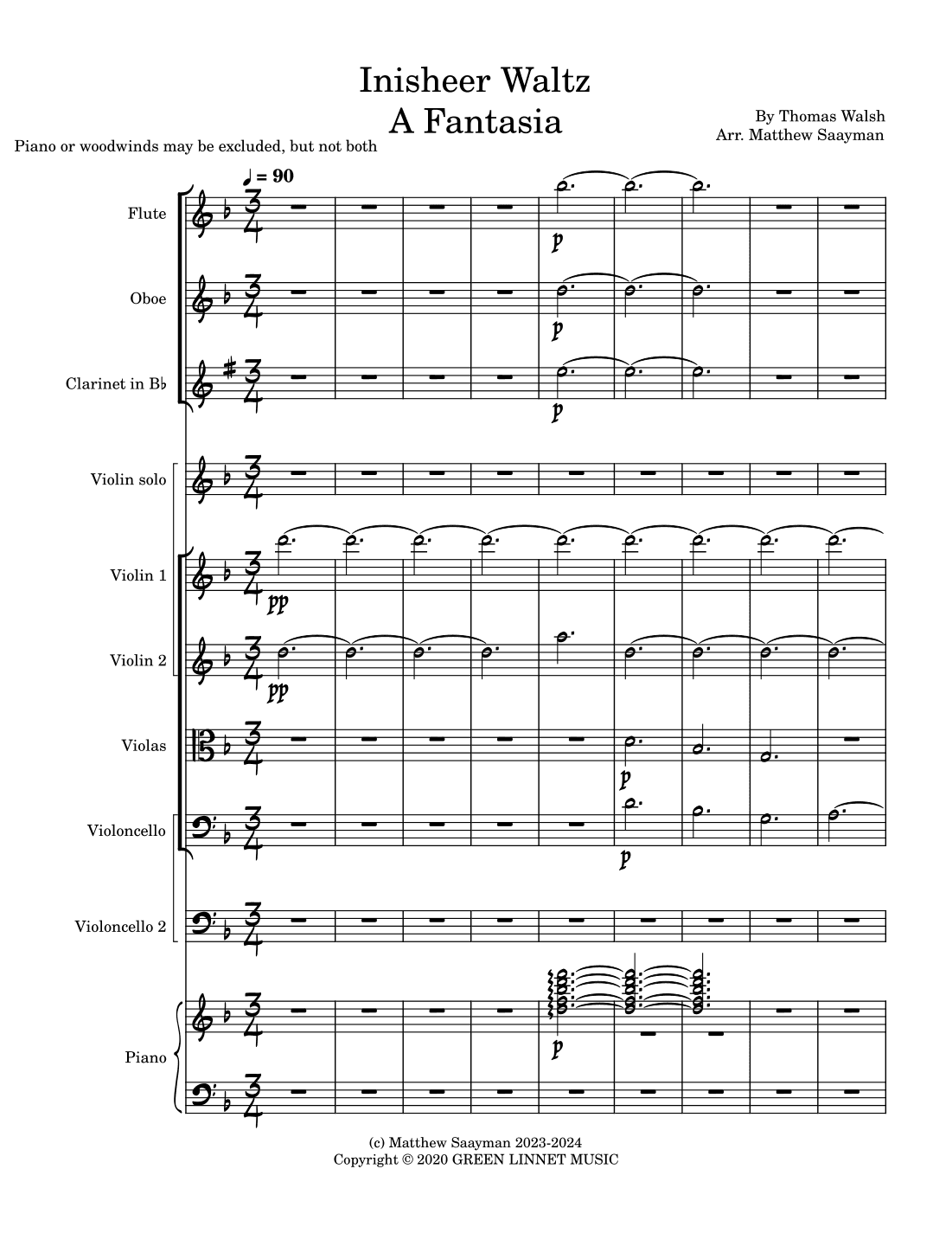 Inisheer (arr. Matthew Saayman)