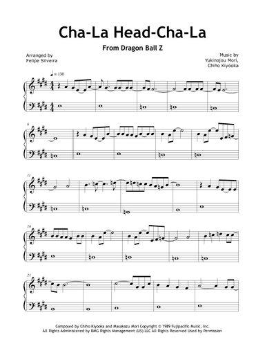 Cha La Head Cha La (we Gotta Power) (arr. Felipe Silveira)