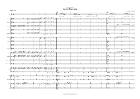Sweet Caroline (arr. Daryl McKenzie)