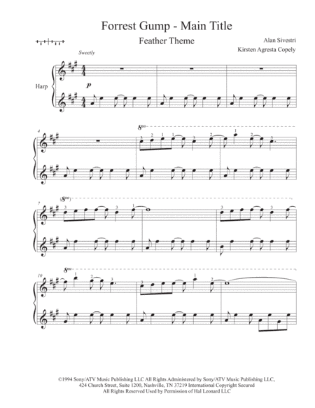 Forrest Gump - Main Title (feather Theme) (arr. Kirsten Agresta Copely)