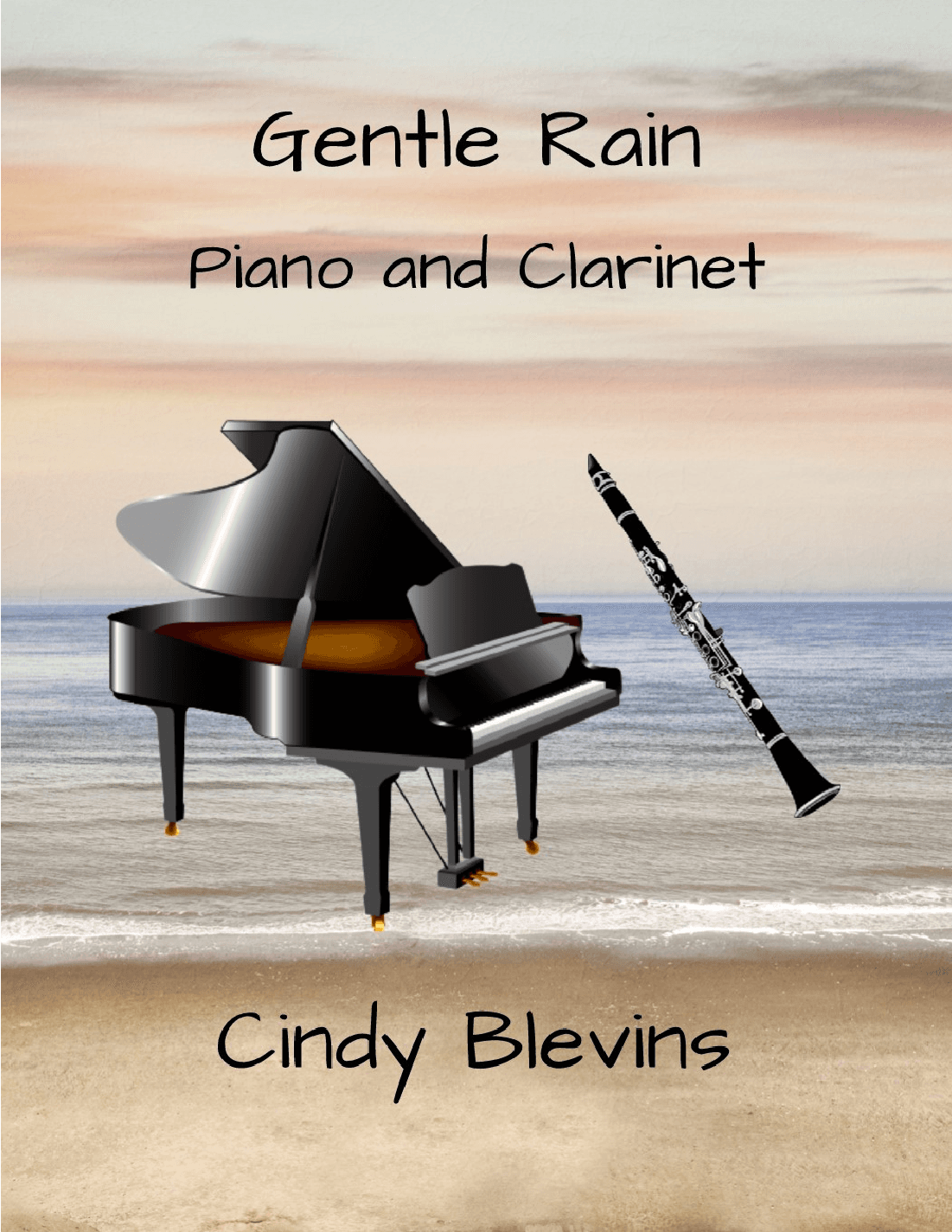 Gentle Rain, for Piano and Clarinet