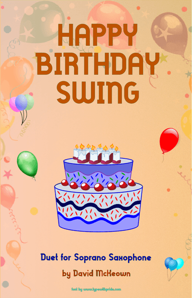 Happy Birthday Swing, for Soprano Saxophone Duet (arr. David McKeown)