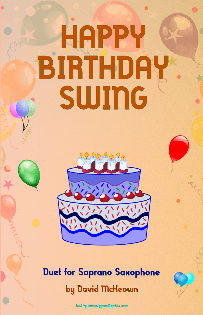 Happy Birthday Swing, for Soprano Saxophone Duet (arr. David McKeown)