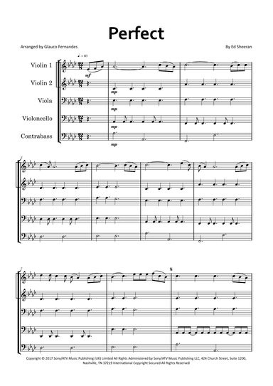 Perfect (arr. Glauco Fernandes)