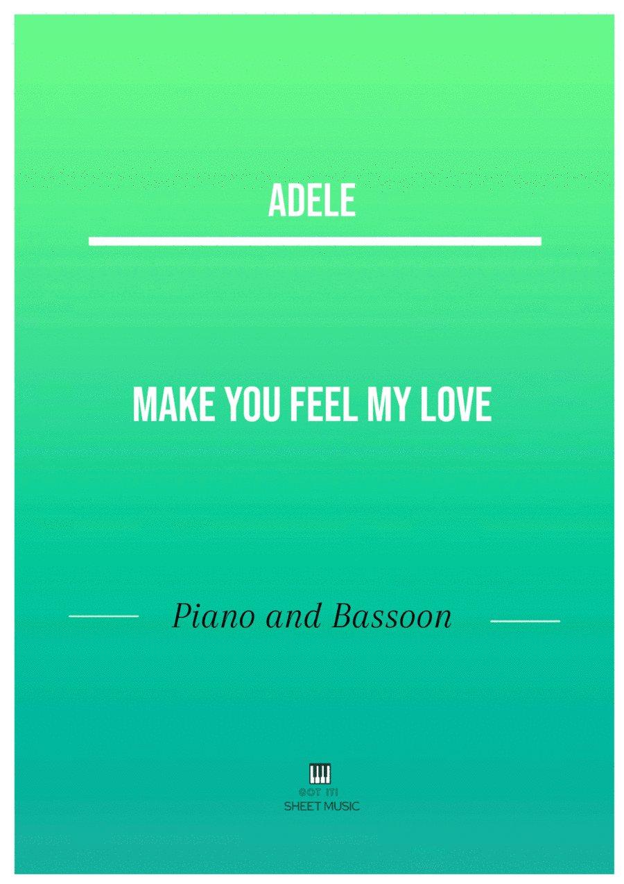 Make You Feel My Love (arr. ANDRE LAITANO)