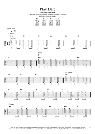 Play Date (arr. Douglas Becker)