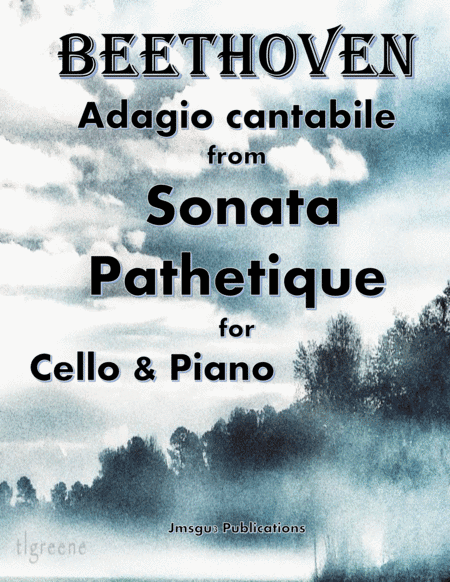 Beethoven: Adagio from Sonata Pathetique for Cello & Piano (arr. James M. Guthrie, ASCAP)