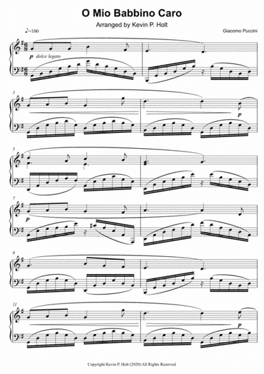 O Mio Babbino Caro (arr. Kevin P. Holt)