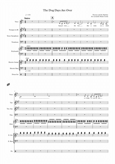 Dog Days Are Over (arr. Leonardo Muniz Corrêa)