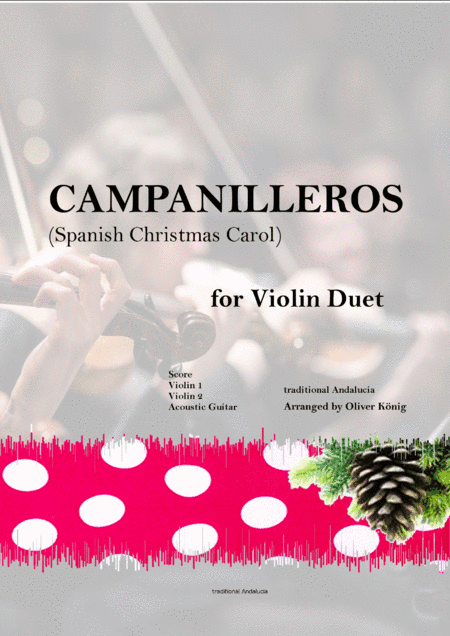 Campanilleros-Spanish Christmas Carol-for String Duet (arr. Oliver König)