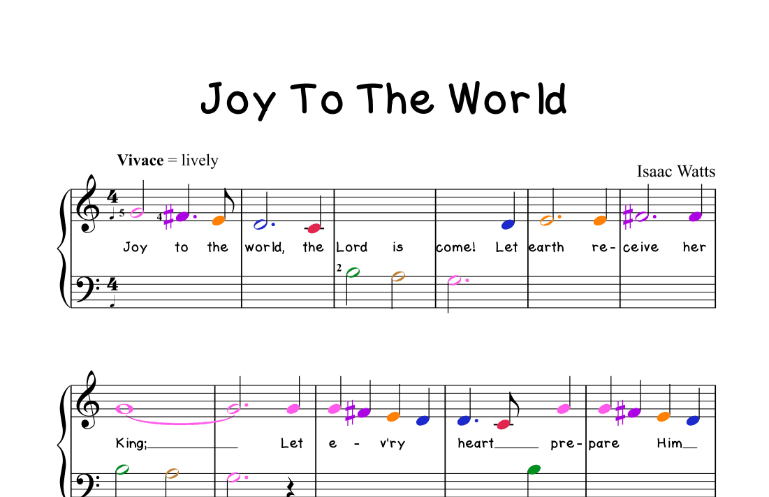 Joy To The World (arr. Dahlan)