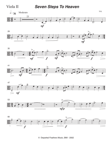 Seven Steps To Heaven (2002) Viola 2 part