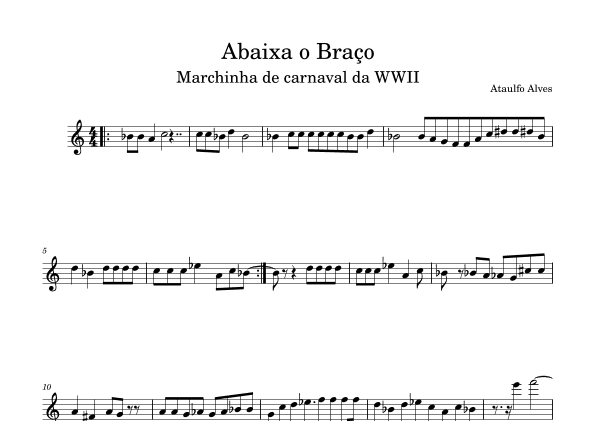 Abaixa o Braço