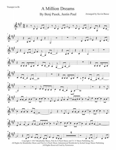 A Million Dreams (arr. Kevin Busse)