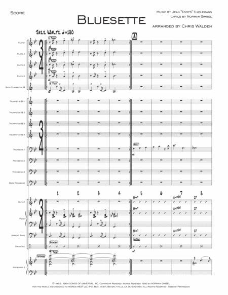 Bluesette (arr. Chris Walden)