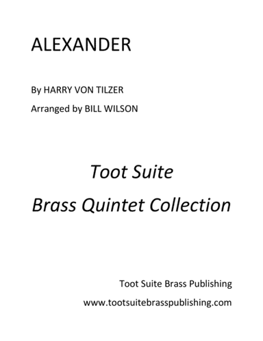 Alexander (arr. Bill Wilson)