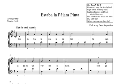 Estaba la Pájara Pinta (arr. Martin Neill)