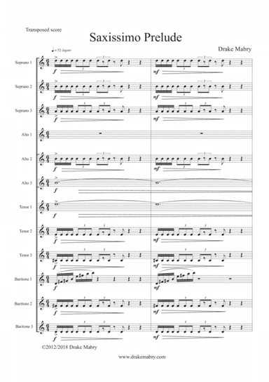 Saxissimo Prelude