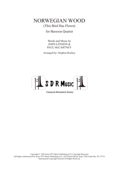 Norwegian Wood (this Bird Has Flown) (arr. Stephen Rockey)