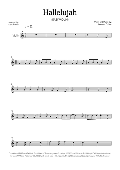 Hallelujah (arr. Iury Cardoso)
