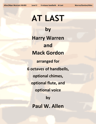 At Last (arr. Paul W. Allen)